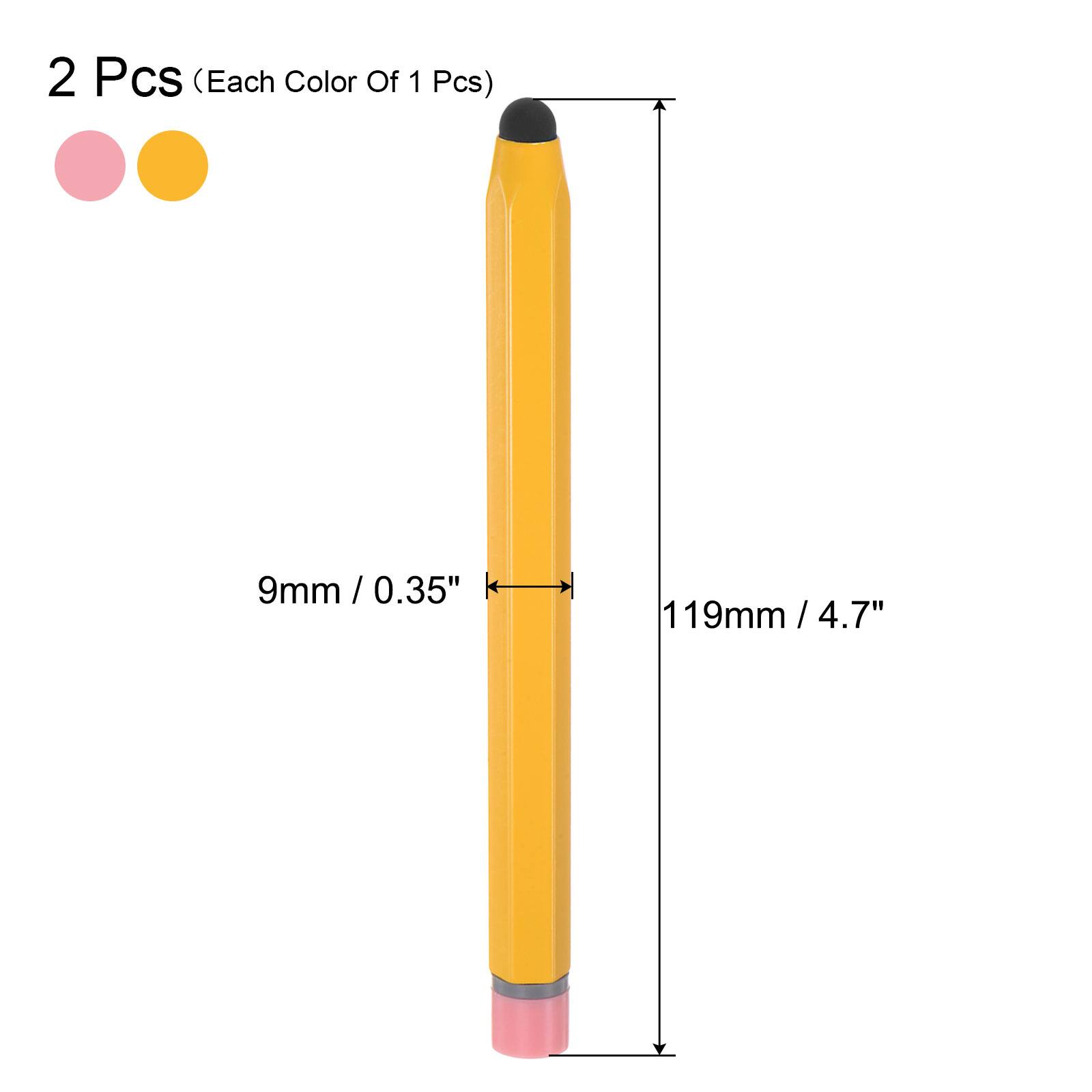 2 Pcs (Each Color Of 1 Pcs)  
9mm / 0.35"  
119mm / 4.7"