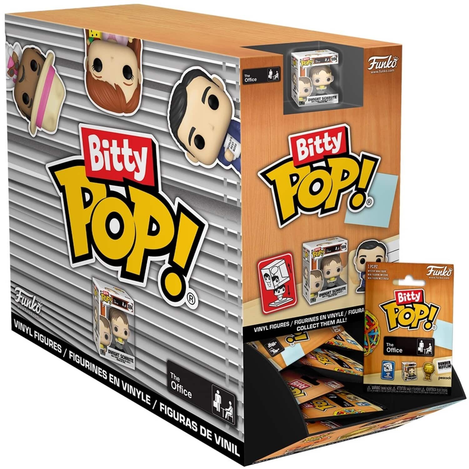 FUNKO Bitty POP! Singles: The Office (One Random Bitty POP! Per Purchase) - COLLECTABLES - Multicolor
