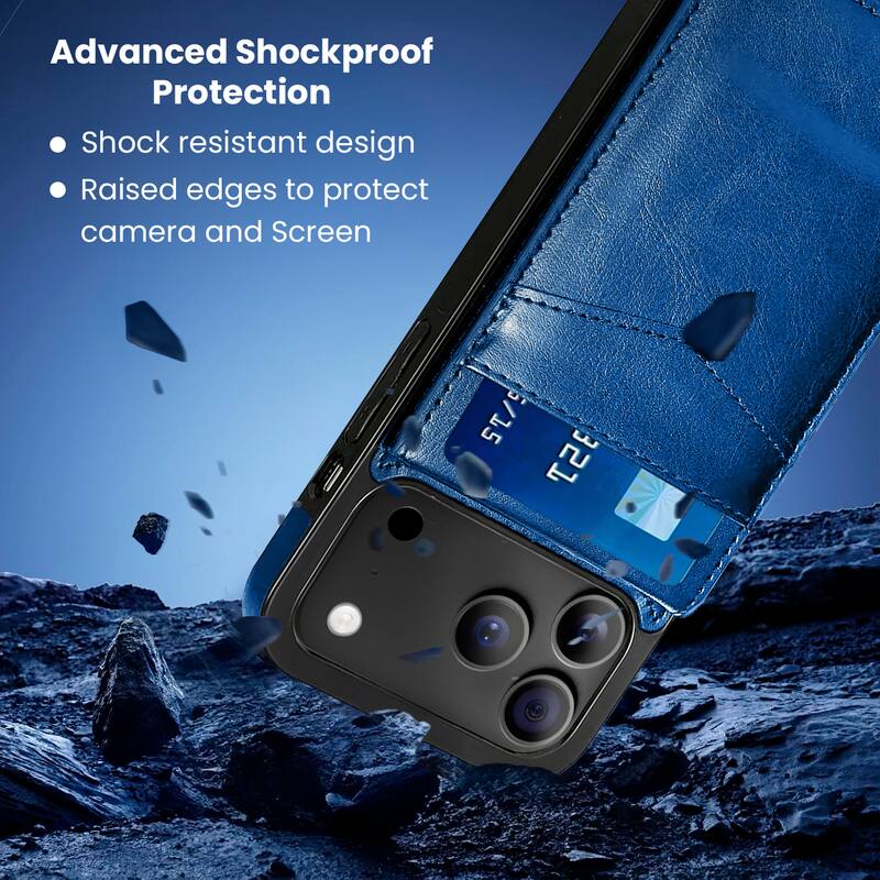 Advanced Shockproof Protection

- Shock resistant design
- Raised edges to protect camera and Screen