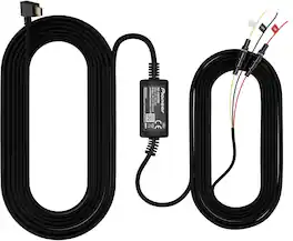 Pioneer - Dash Cam 11 ft. 2 in. Power Cable Hardwire Kit - Black