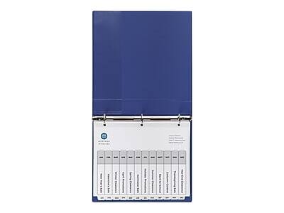 Alt View 3. Avery - Ready Index Table of Contents Paper Dividers, Jan-Dec Tabs, 6 Sets/Pack - White.