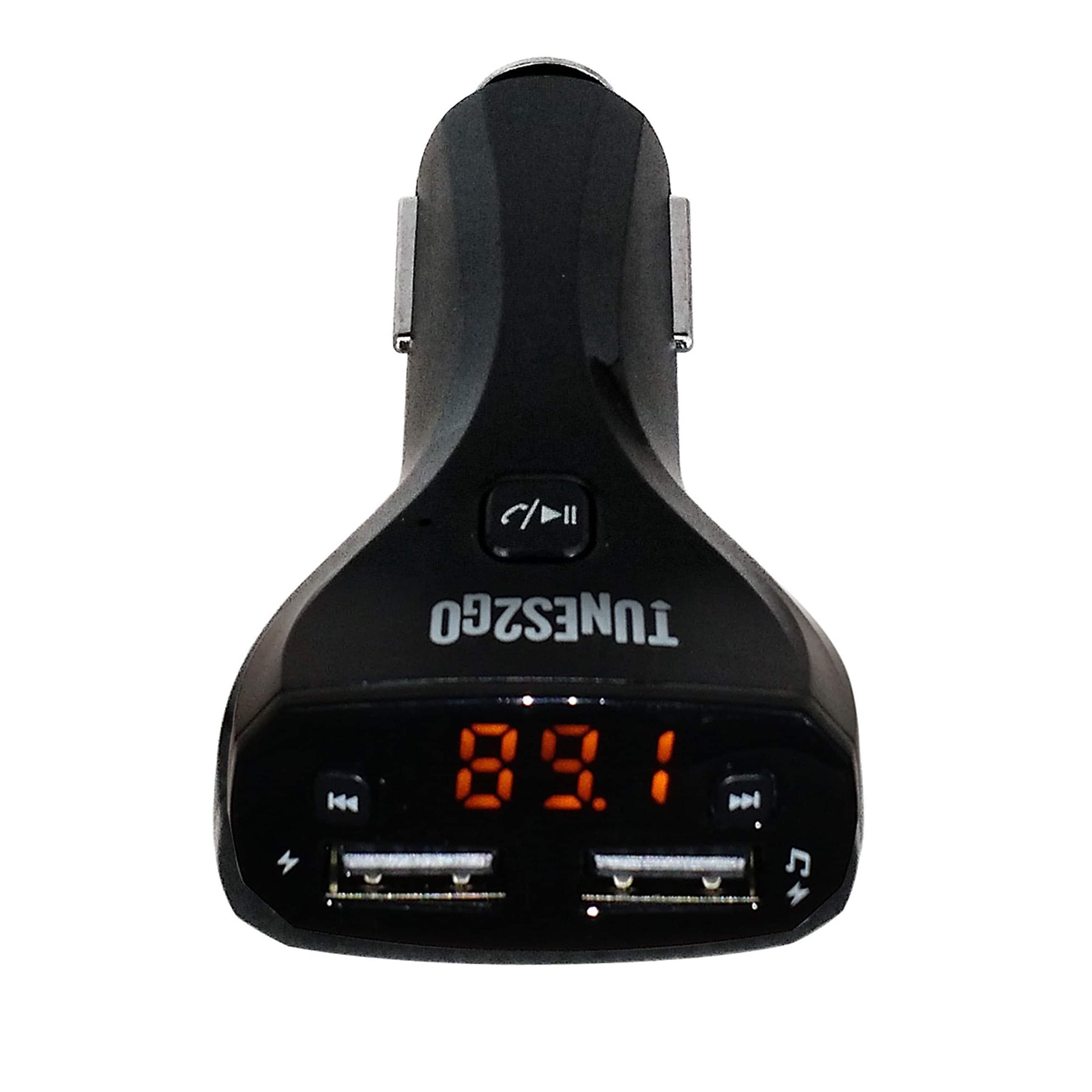 Tunes2Go - 5-in-1 Bluetooth FM Transmitter - Black