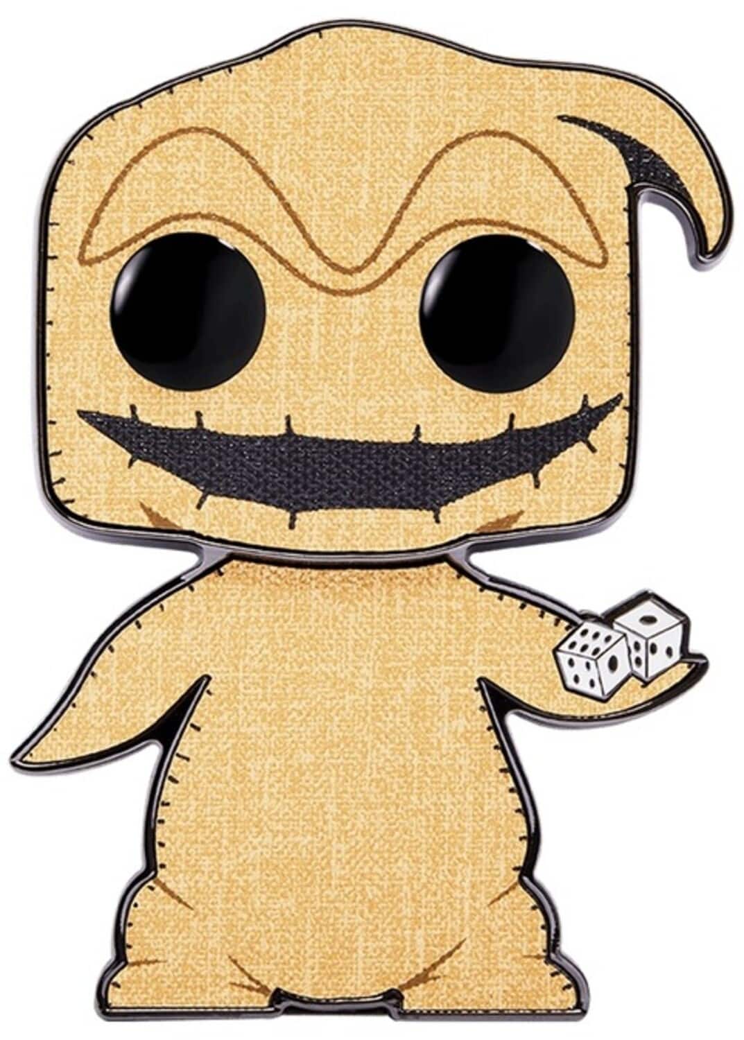 FUNKO POP! PINS DISNEY: The Nightmare Before Christmas - Oogie Boogie (Styles May Vary) - APPAREL - Multicolor