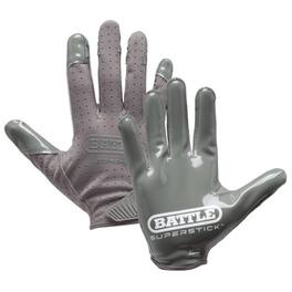 Battle Sports - Adult Doom Speed Receiver Football Glove - Small - Charcoal