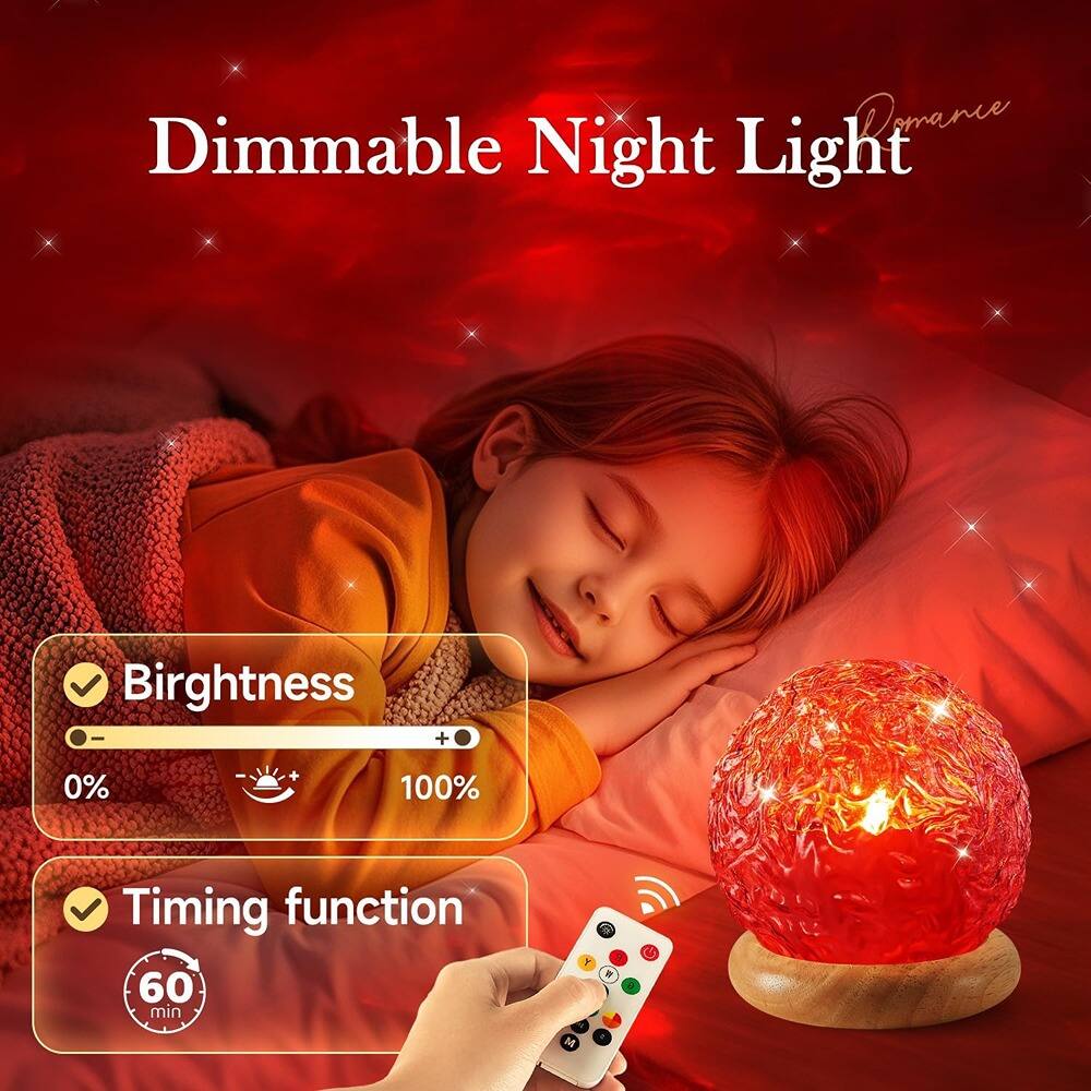Dimmable Night Light  
Romance  

Brightness  
0% - 100%  

Timing function  
60 min