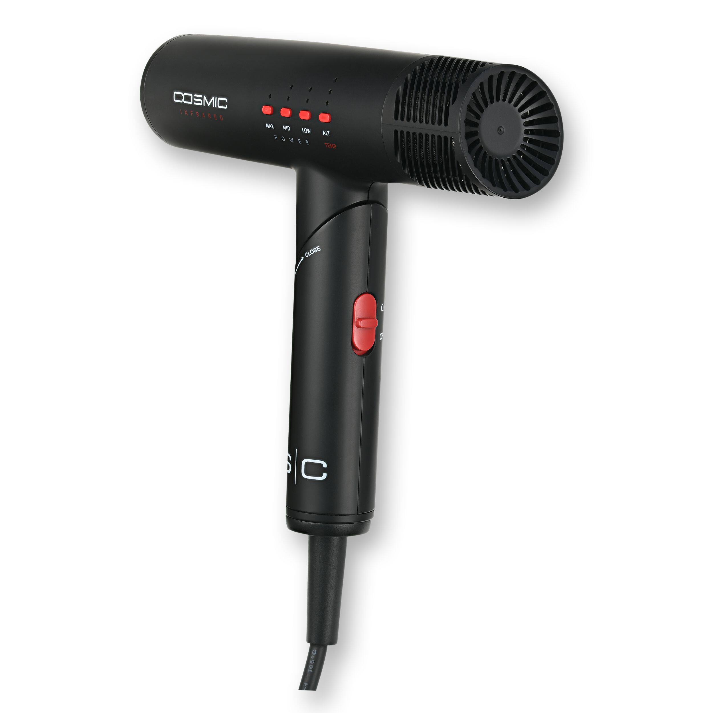 StyleCraft Cosmic Foldable Handle Hair Dryer Black SC101B - Best Buy