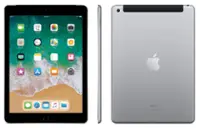 Apple - Certified Refurbished iPad (6th Generation) (2018) Wi-Fi + Cellular - 128GB (Unlocked) - Space Gray - Front_Zoom