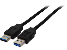 Nippon Labs - 10 ft USB3-10MM-BK 10ft Black Cable 10 feet