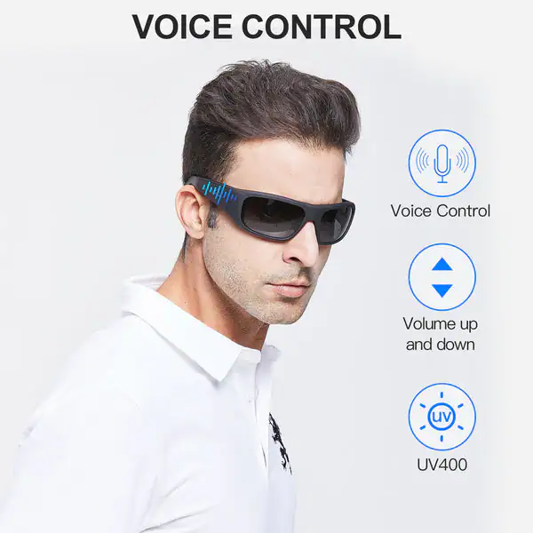VOICE CONTROL

- Voice Control
- Volume up and down
- UV400