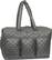 Alt View 5. Joan & David - 22-Inch Diamond Quilted Parachute Nylon 3-Pocket Duffel Bag - 367-BLACK.