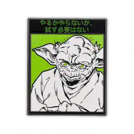 SalesOne LLC - Star Wars Yoda Japanese Enamel Pin | SWC 2025 Exclusive - Green