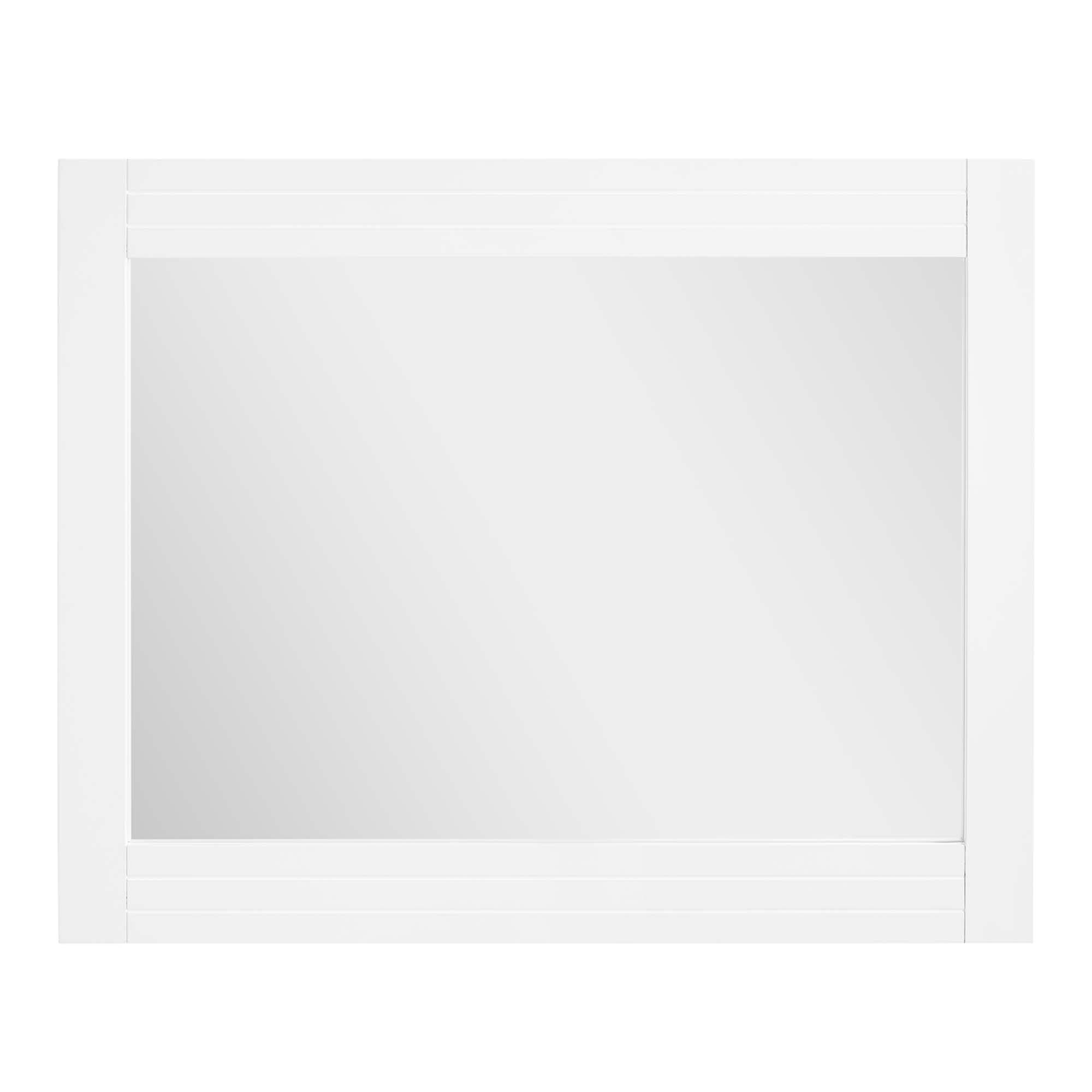 Angle. Modway - Dakota Mirror by Modway - White.