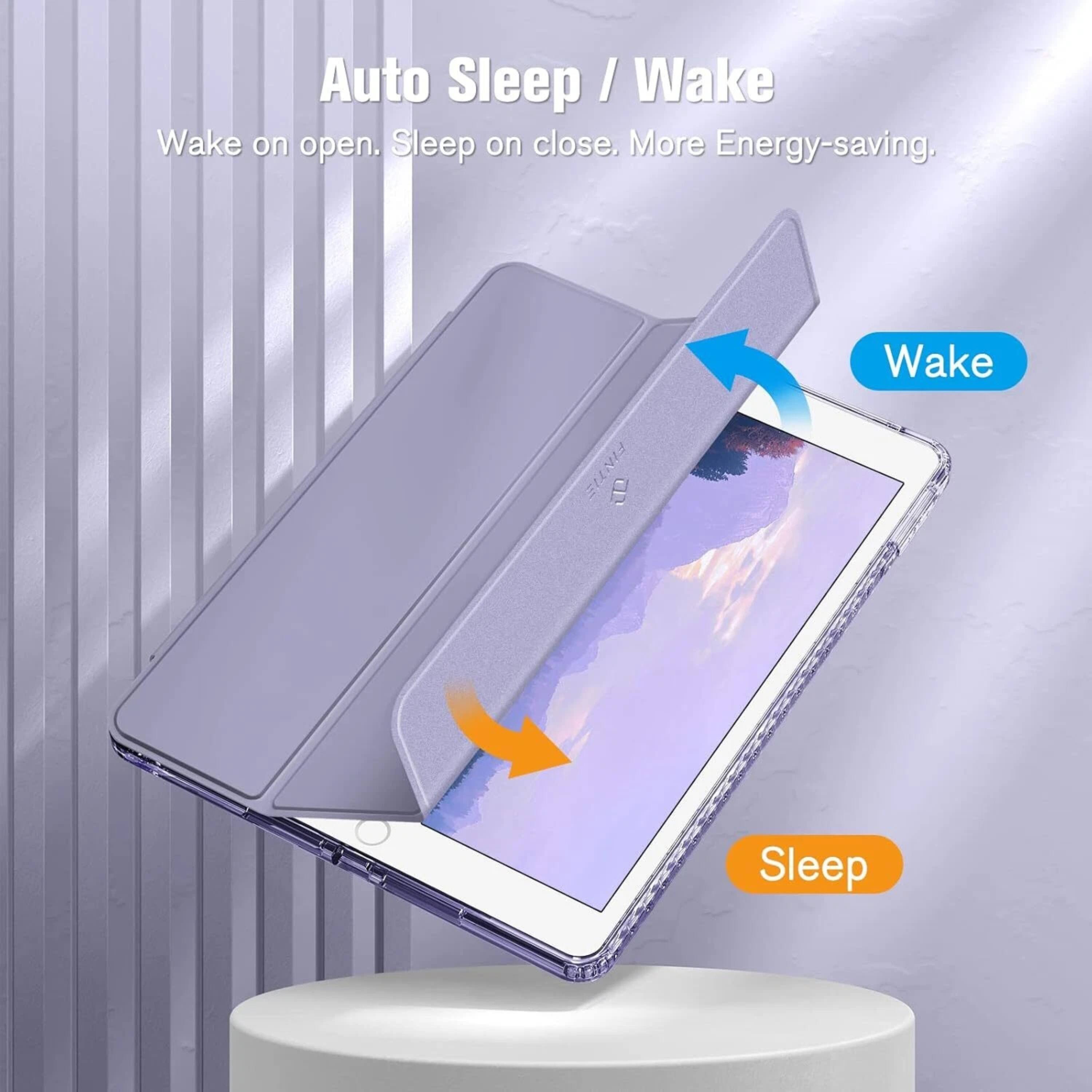 Auto Sleep / Wake  
Wake on open. Sleep on close. More Energy-saving.