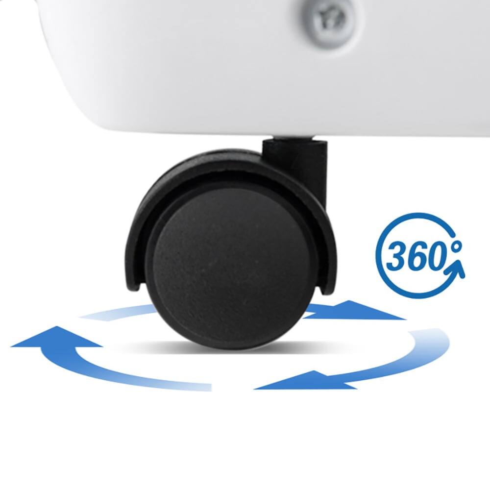 Alt View 2. Resenkos - Air Conditioner, Cooler,3-in-1 8000 BTU Portable Air Conditioner with Remote Control-White - White.