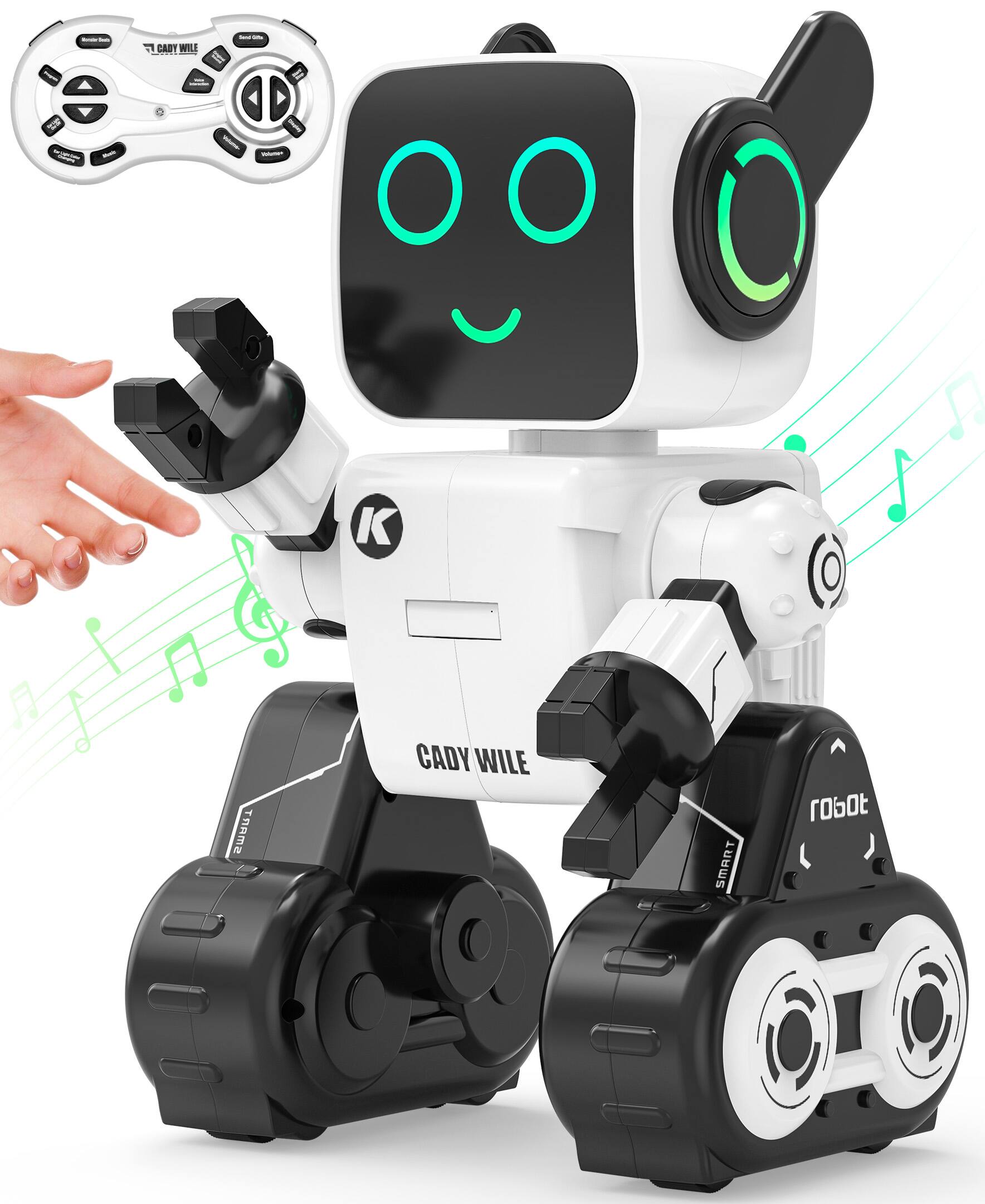 Cady Wile
Smart Robot
Remote Control
Start
Stop
Forward
Backward
Left
Right
Volume
Tone
Tone
Tone
