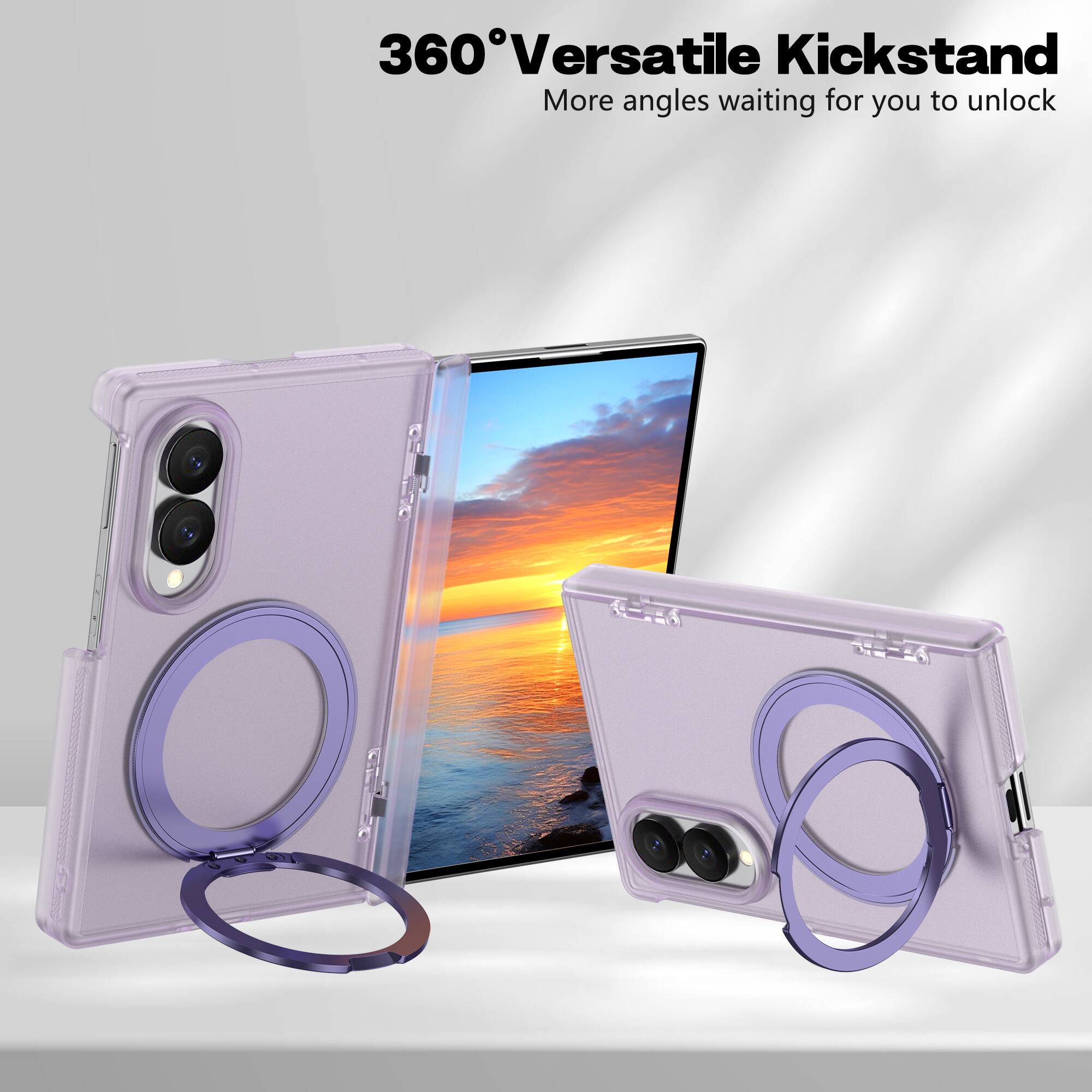 360° Versatile Kickstand  
More angles waiting for you to unlock