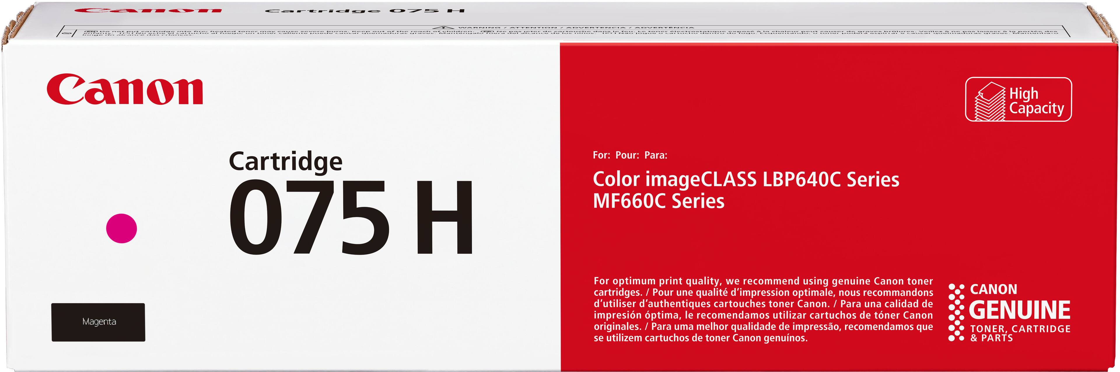Canon - Toner 075 High Yield Toner Cartridge - Magenta