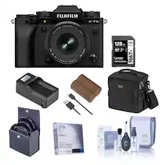 FUJIFILM ASPHERICAL FUJINON LENS X-T5 058 SUPER WR EBC LM XF I 1:2.8-4.8 16-50mm 250 128GB GB MB/s V60 U
Lexar PROFESSIONAL 1667x 19
PRO OPTIC Optical Glass LCD SCREEN PROTECTOR
