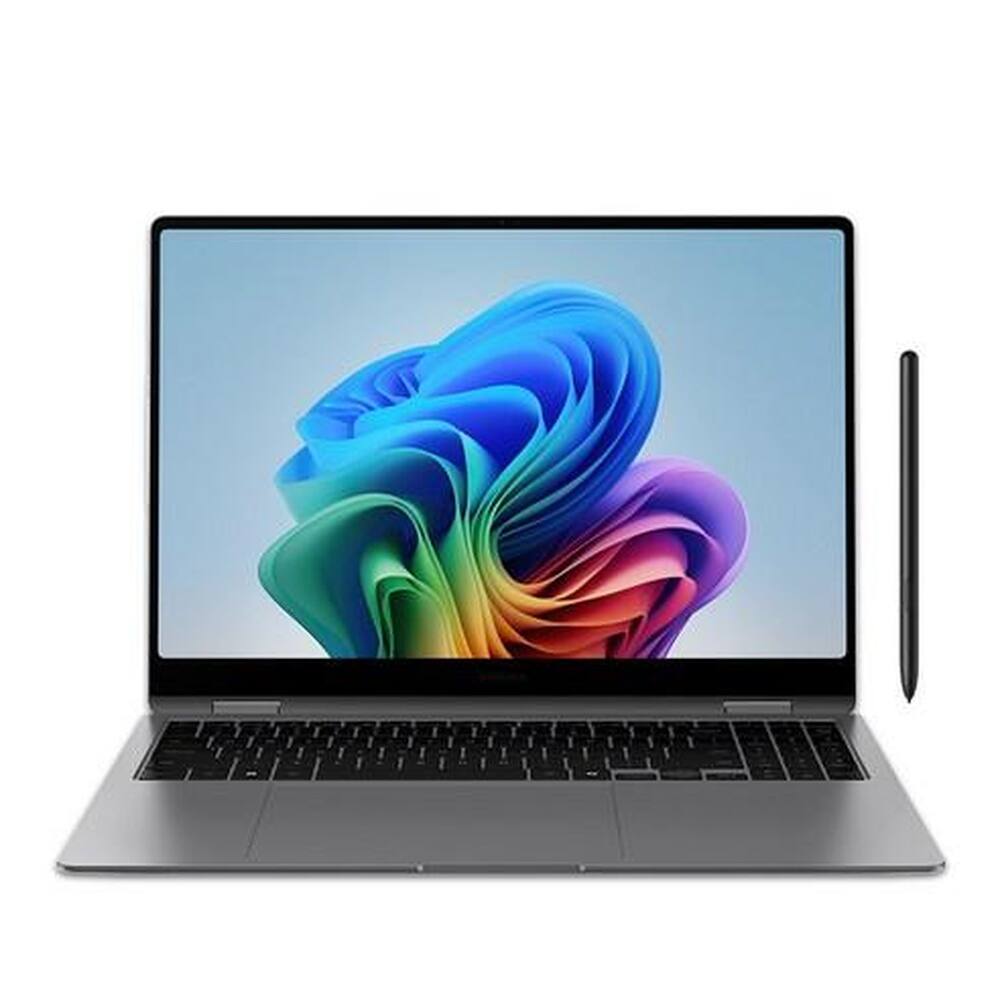Front. Samsung - Galaxy Book5 Pro 360 - 16" WQXGA+ Touch laptop - Ultra 7 258V - 32GB LPDDR5X - 1TB SSD.
