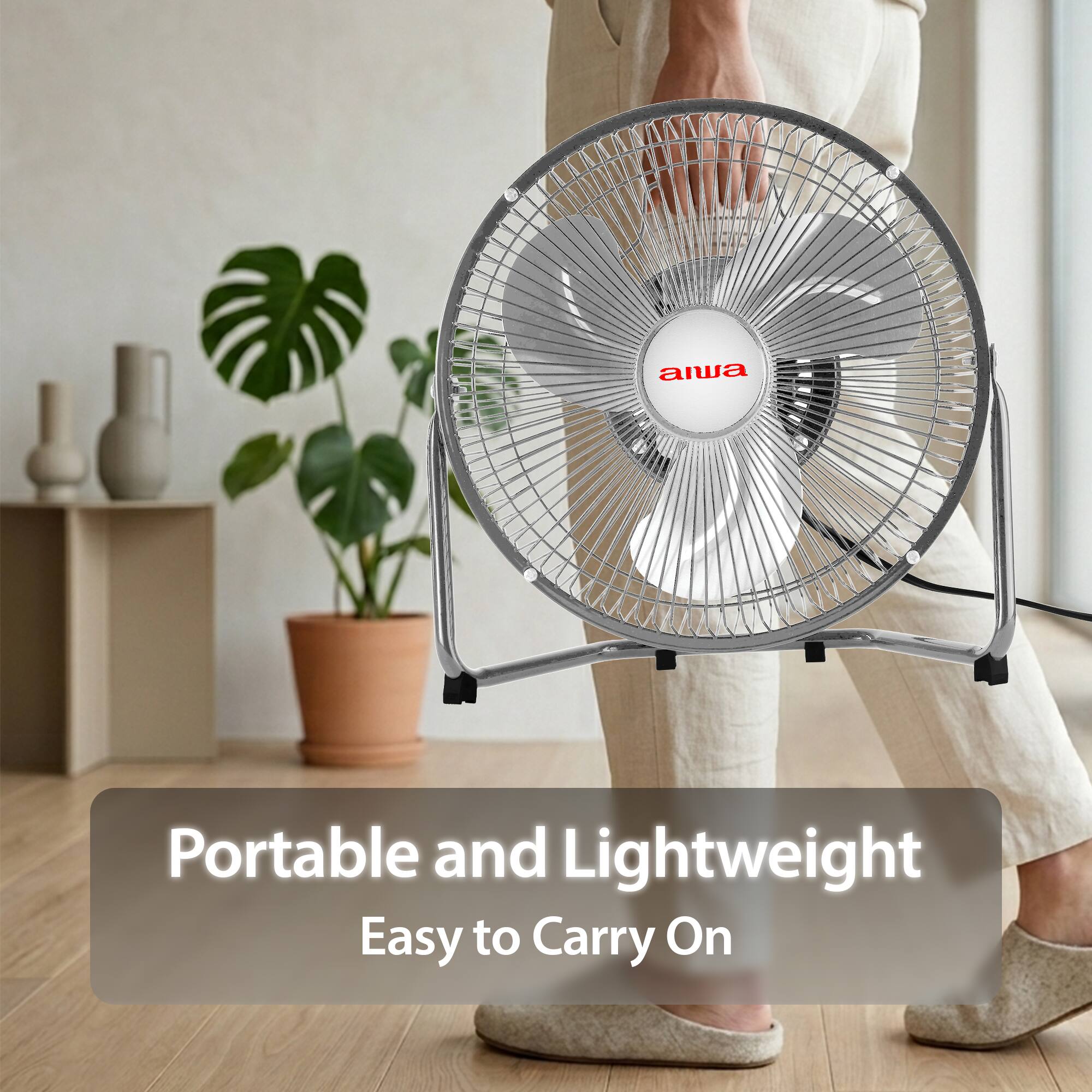 Portable and Lightweight  
Easy to Carry On