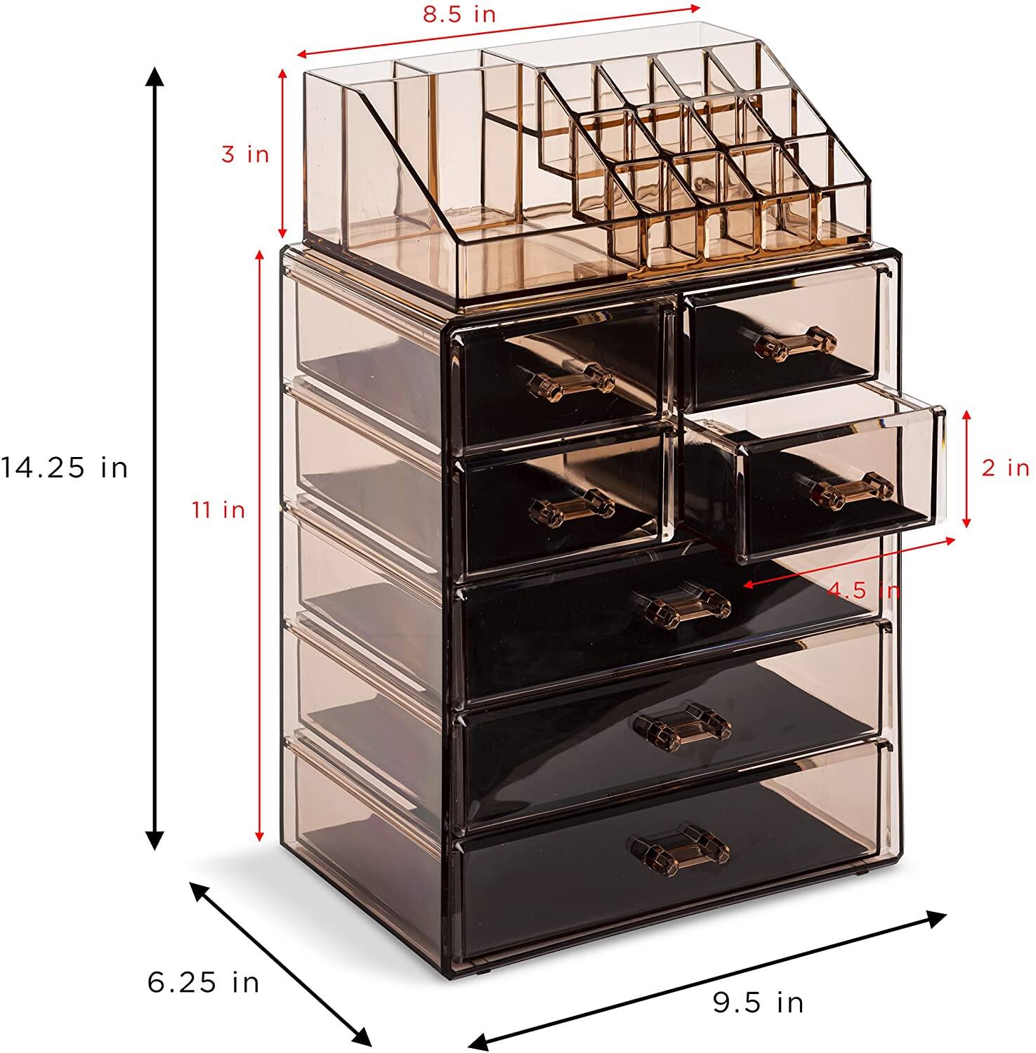 8.5 in  
3 in  
14.25 in  
11 in  
2 in  
4.5 in  
6.25 in  
9.5 in