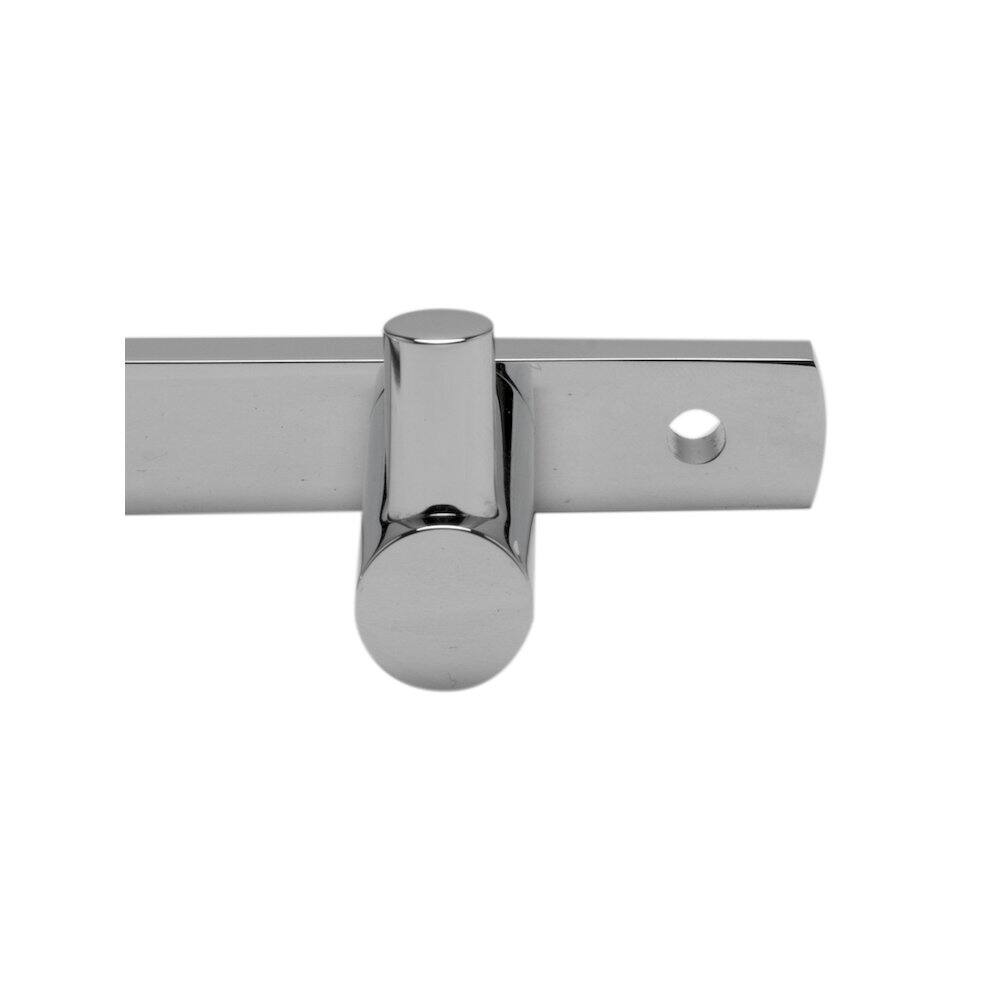 Alt View 1. Alfi - Polished Chrome Wall Mounted 4 Prong Robe / Towel Hook Bathroom Accessory - Silver.