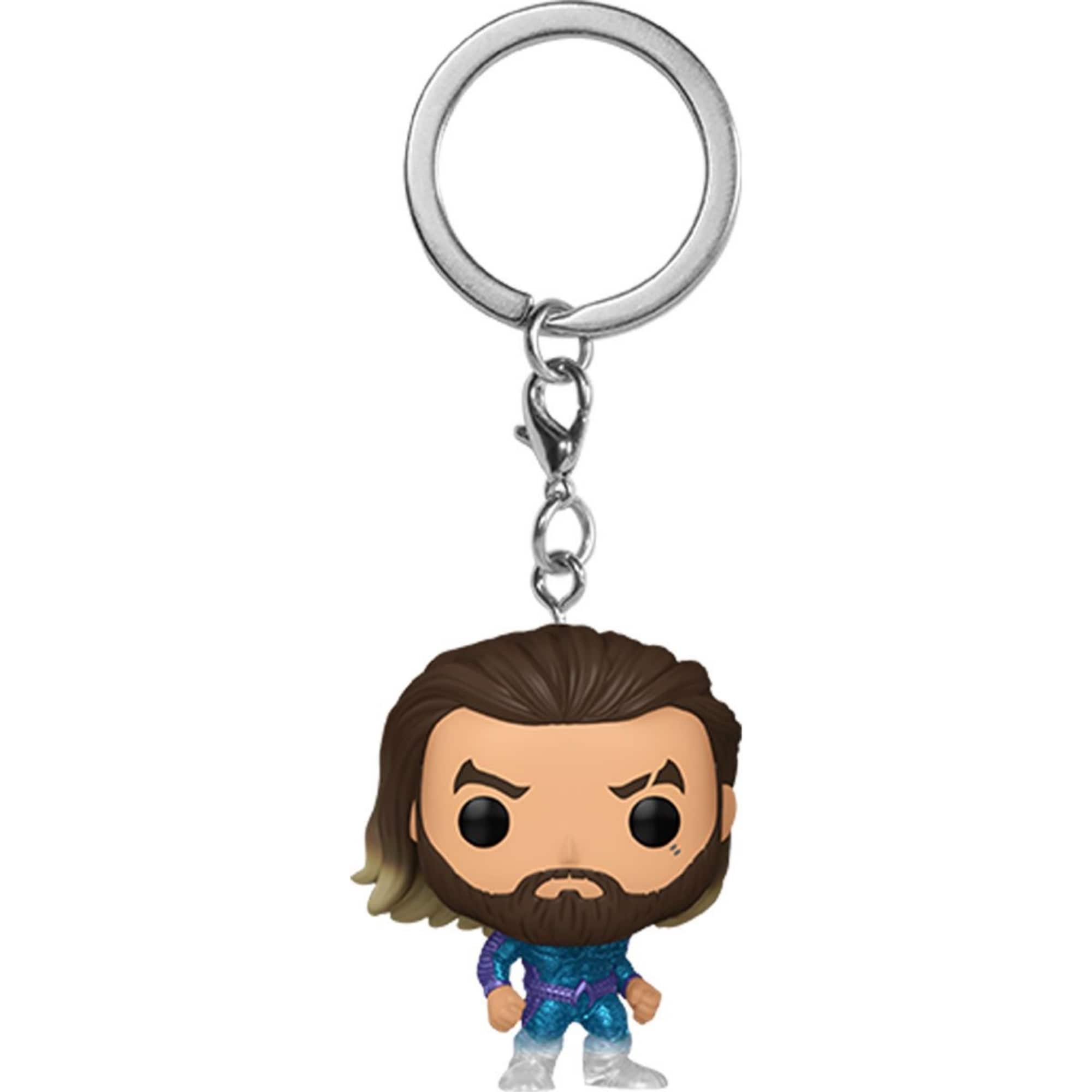 Photos - Action Figures / Transformers Stealth Aquaman 2 Aquaman  Suit Funko Pocket Pop! Keychain - Blue 