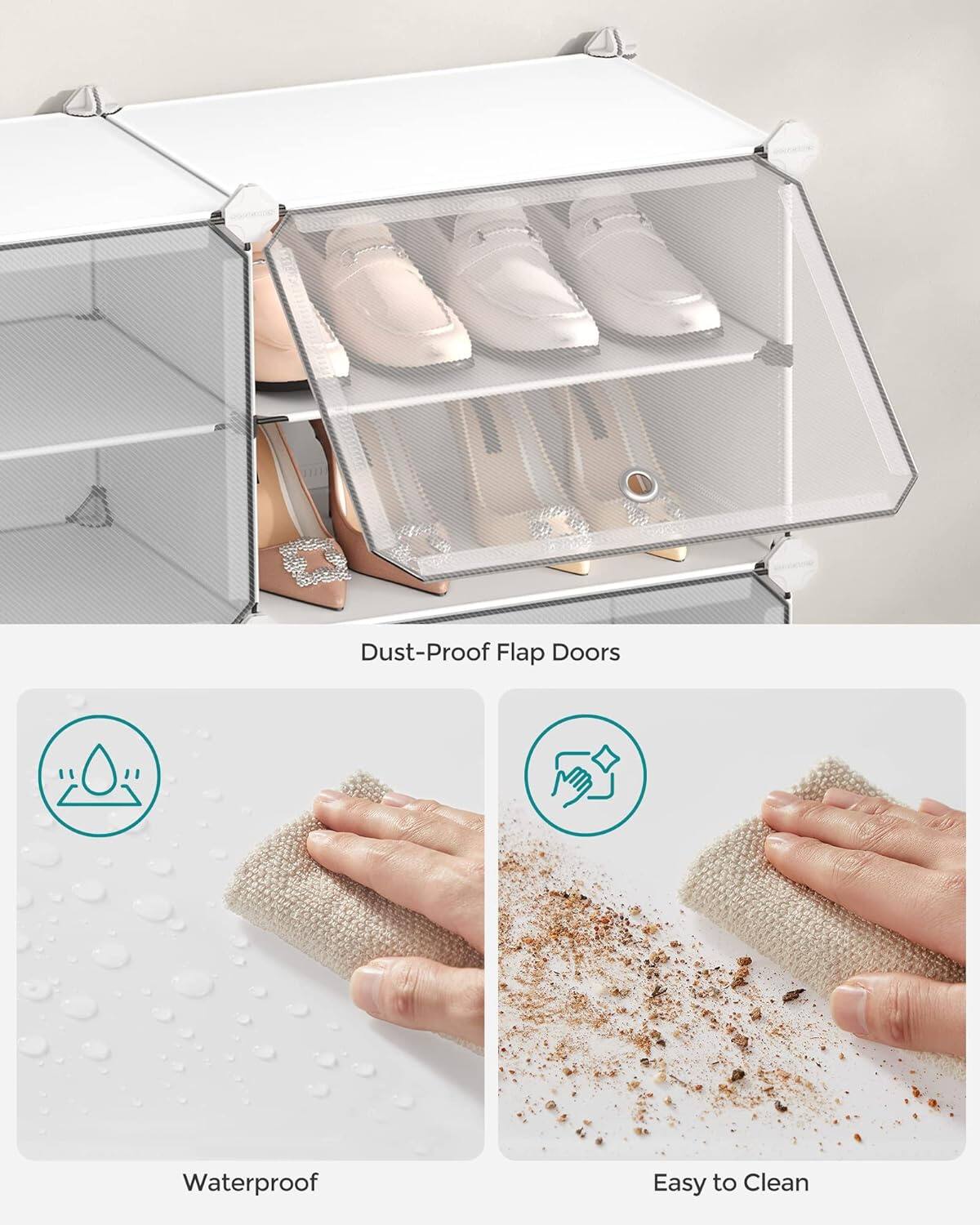Dust-Proof Flap Doors

Waterproof

Easy to Clean