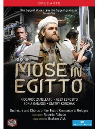 Riccardo Zanellato - Mose in Egitto  - DVD