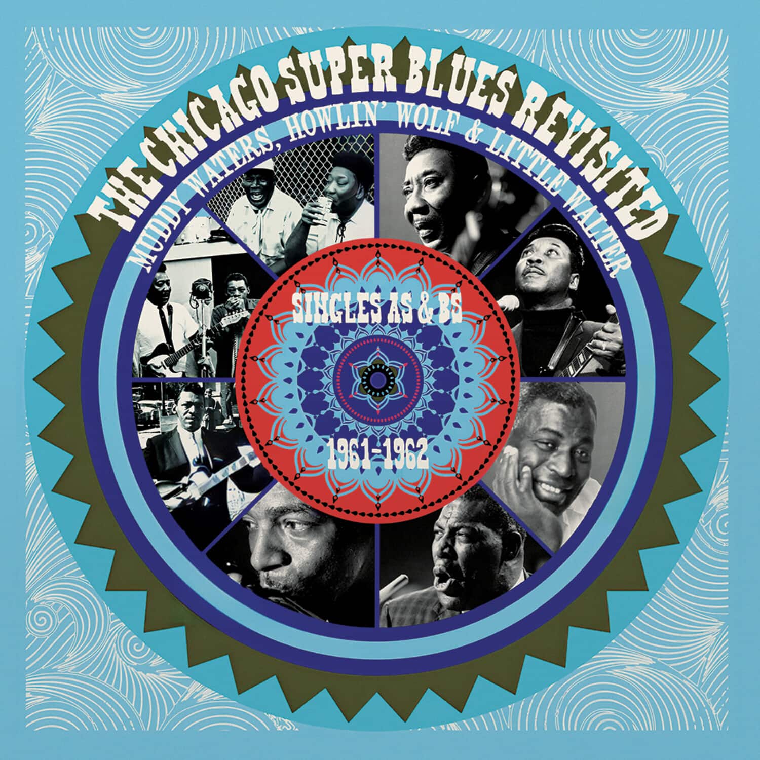 Waters,Muddy / Howlin Wolf / Little Walter- Chicago Super Blues Revisited- Singles As & Bs- VINYL LP