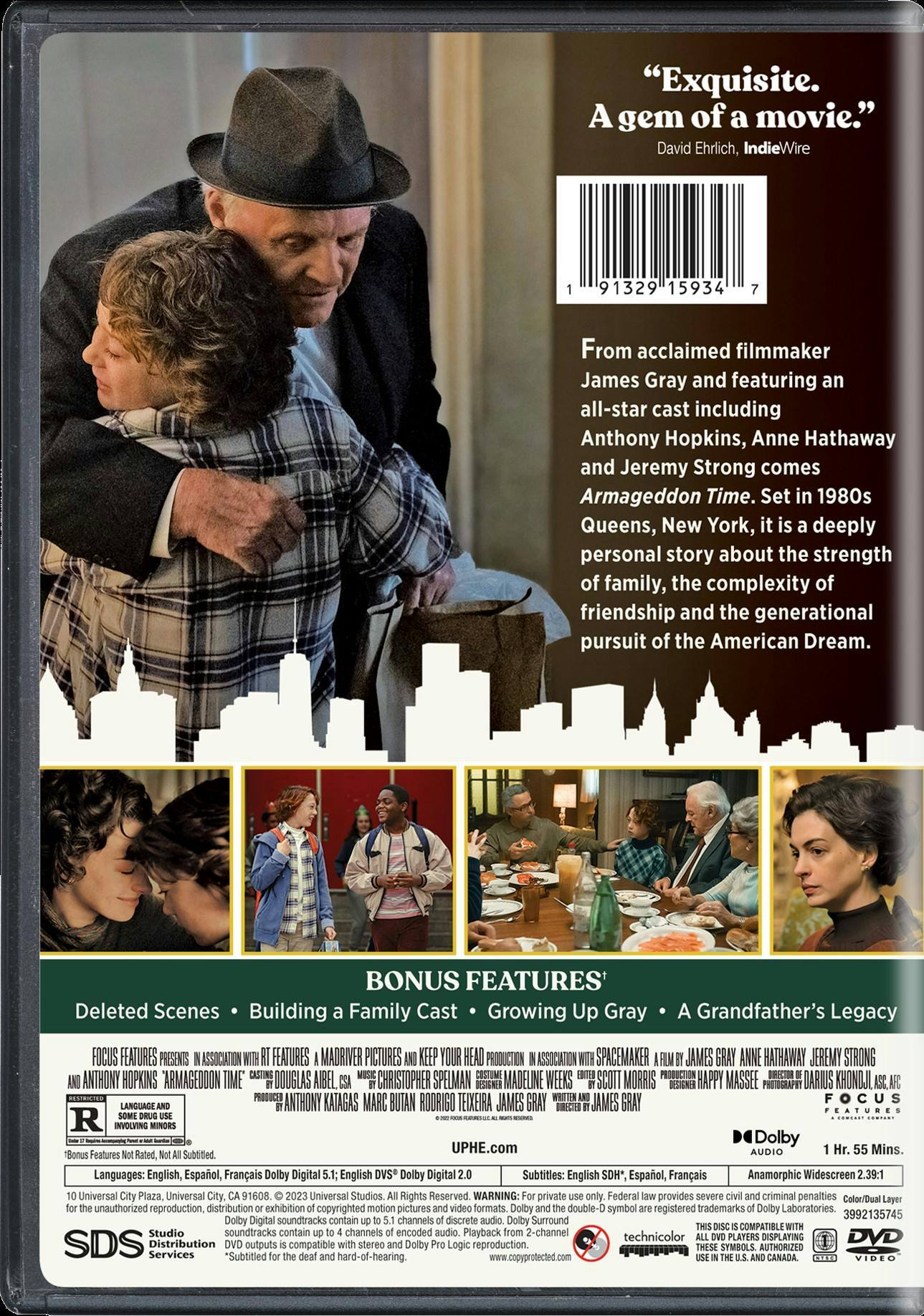 Back. Armageddon Time [DVD].