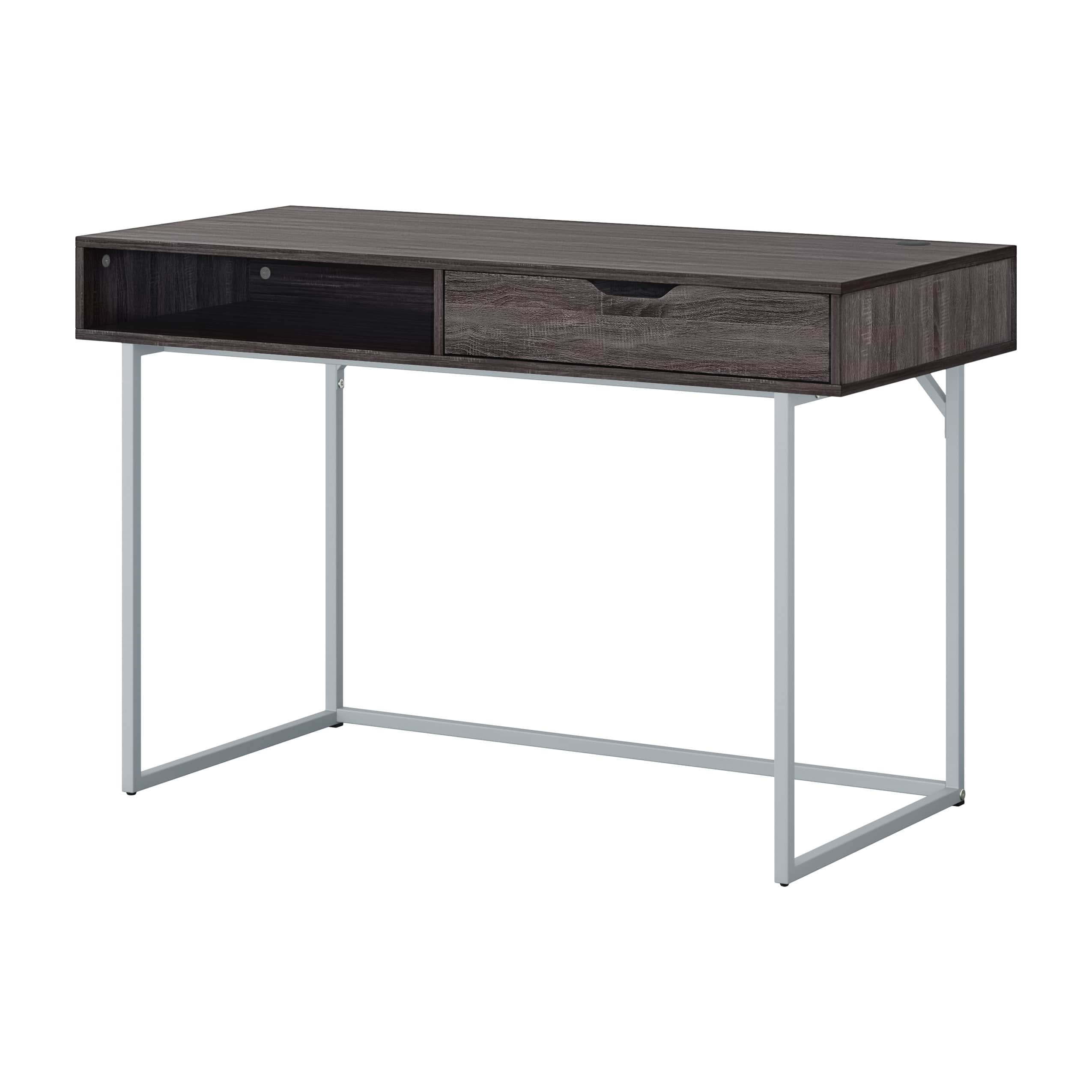 CorLiving Auston 1Drawer Desk Gray WAS651D Best Buy