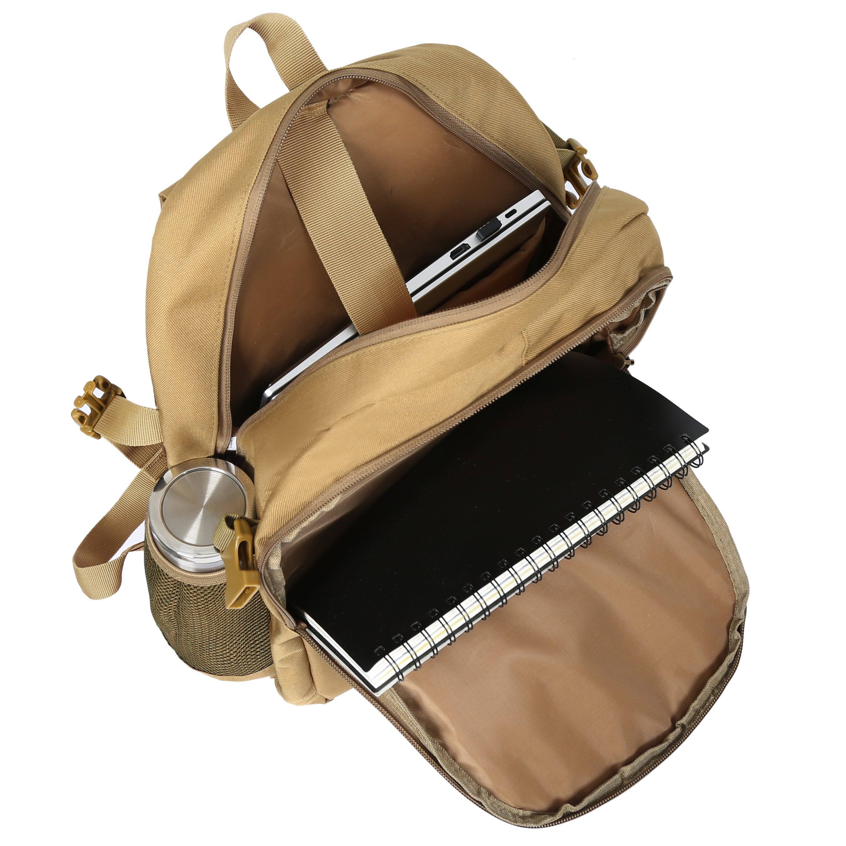 Alt View 4. US Army - TANGO Tactical Laptop Backpack - SAND.