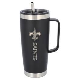 The Memory Company - New Orleans Saints 26oz. Team Color Roadie Tumbler with Handle - Multicolor