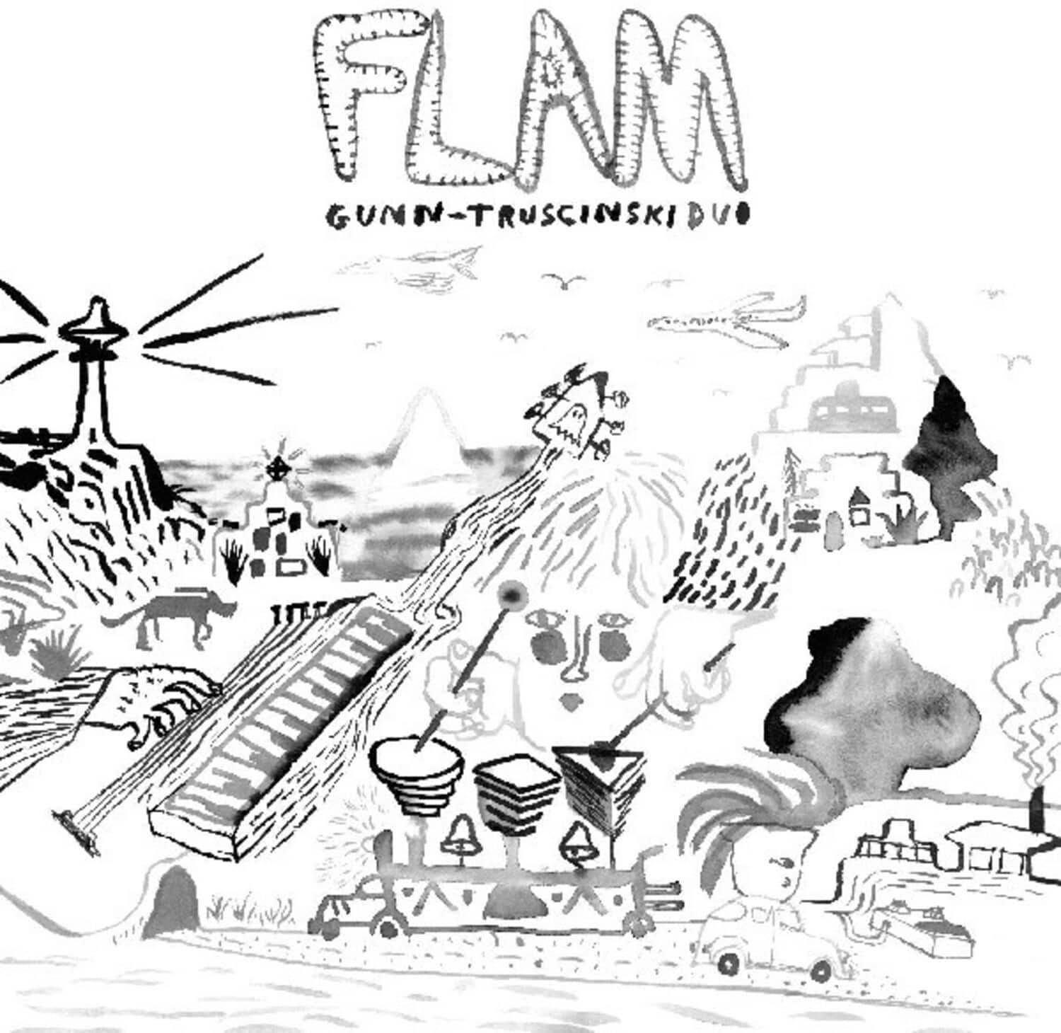 Gunn-Truscinski Duo - Flam   - VINYL LP price history on PriceWatchPro