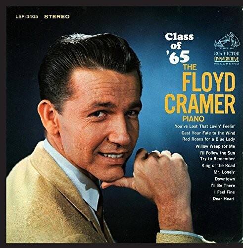 LSP-3405  
STEREO  
Class of '65  
THE FLOYD CRAMER PIANO  
You've Lost That Lovin' Feelin'  
Cast Your Fate to the Wind  
Red Roses for a Blue Lady  
Willow Weep for Me  
I'll Follow the Sun  
Try to Remember  
King of the Road  
Mr. Lonely  
Downtown  
I'll Be There  
I Feel Fine  
Dear Heart