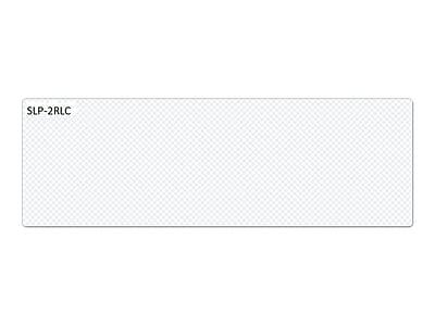 Front. Seiko - Self-Adhesive Address Labels for Label Printers,1-1/8 x 3-1/2, Clear, 260/Box - Clear.