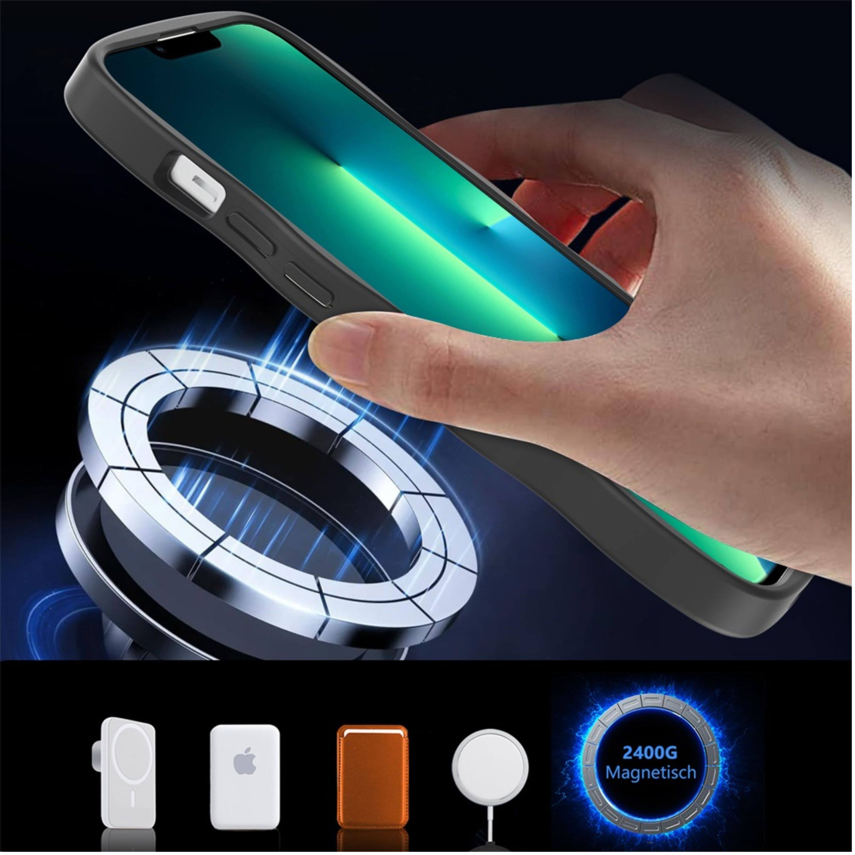 Kitcheniva Modern Wavy Grip Magnetic Ring Holder Phone Cover For iPhone ...