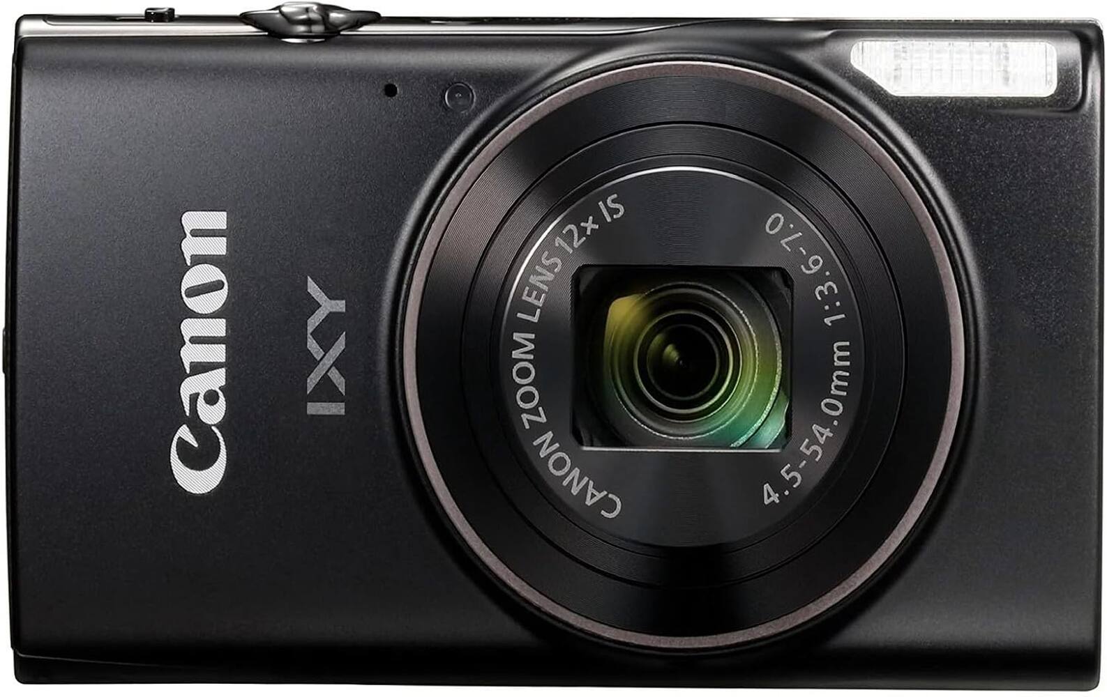 Canon IXY  
12x Zoom Lens  
Canon 1:3.6-7.0 4.5-54.0mm