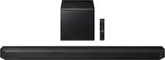 Front. Samsung - Q-series Soundbar HW-Q800F 5.1.2 ch w/ Subwoofer - Black.