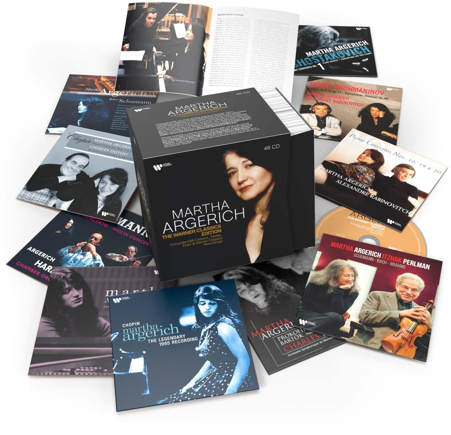 - Martha Argerich
- Schumann
- Rachmaninov
- Prokofiev
- Chopin
- Brahms
- Bach
- Rabinovich
- Perlman
- Chamber Orchestra
- Warner Classics
- Complete & Warner Recordings
- The Legendary Recording 1965
- Piano Concertos Nos. 1 & 2
- Violin Concerto
- The Warner Classics Edition
- 46 CD
- Martha Argerich
- Alexandre Rabinovich
- Charles Dutoit
- Martha Argerich
- Itzhak Perlman
- Martha Argerich
- Charles Dutoit
- Martha Argerich
- Itzhak Perlman
- Martha Argerich
- Alexandre Rabinovich
- Martha Argerich
- Charles Dutoit
- Martha Argerich
- Alexandre Rabinovich
- Martha Argerich
- Itzhak Perlman
- Martha Argerich
- Charles Dutoit
- Martha Argerich
- Alexandre Rabinovich
- Martha Argerich
- Itzhak Perlman
- Martha Argerich
- Charles Dutoit
- Martha Arger