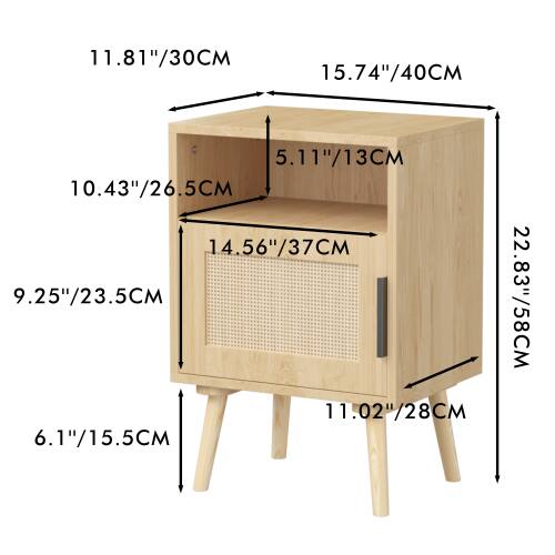 11.81"/30CM  
15.74"/40CM  
5.11"/13CM  
10.43"/26.5CM  
14.56"/37CM  
9.25"/23.5CM  
22.83"/58CM  
11.02"/28CM  
6.1"/15.5CM