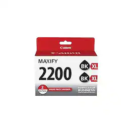 Canon - 2200 High Yield Ink Cartridge, 2/Pack (9255B006) - Black