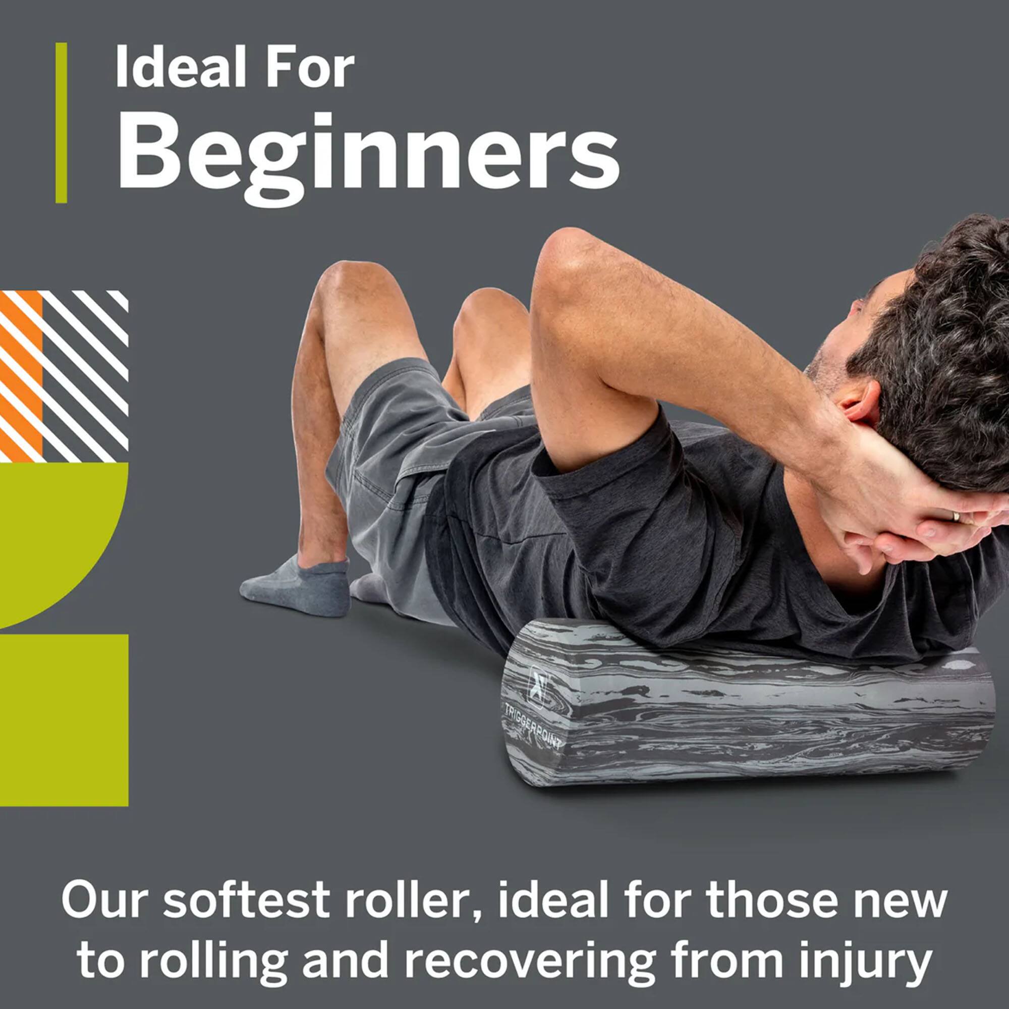Ideal For Beginners

Our softest roller, ideal for those new to rolling and recovering from injury