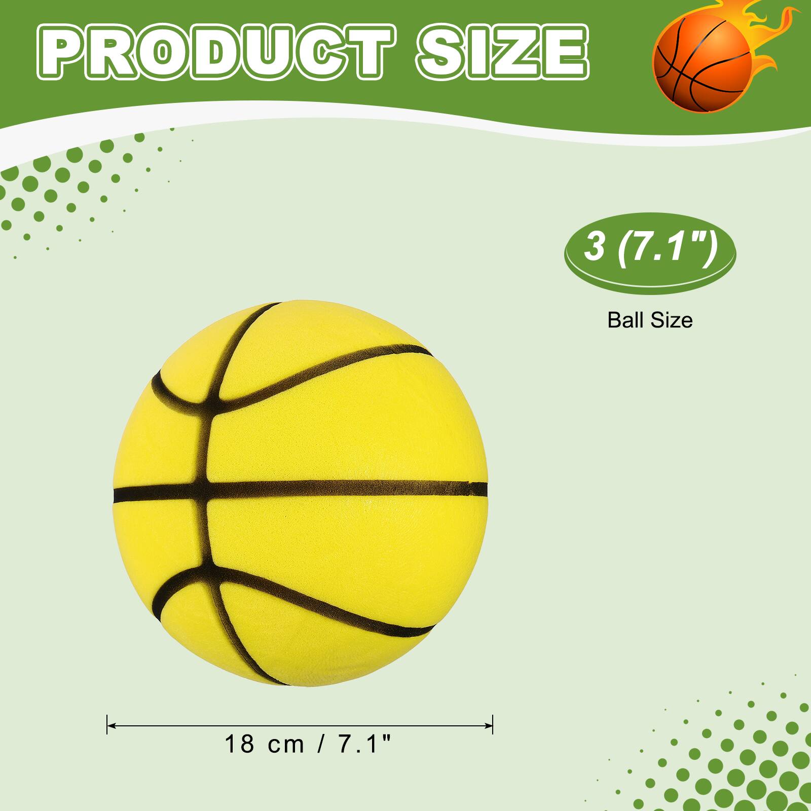 PRODUCT SIZE 3 (7.1")  
Ball Size 18 cm / 7.1"