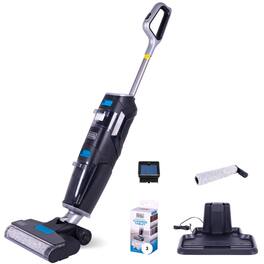 Black+Decker - Black & Decker Cordless Multi-Surface Vacuum & Wash Duo with Cleaning Accessories (BXUVXA01) - Black and Blue