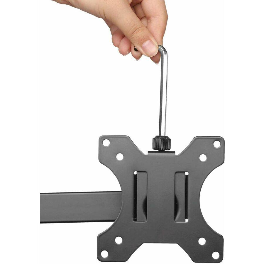 Alt View 8. Manhattan - Desk Mount for TV & Monitors (Full Motion), For screens 13" to 27" , Clamp fitting to desk, VESA compatability: 75x75mm - Black.