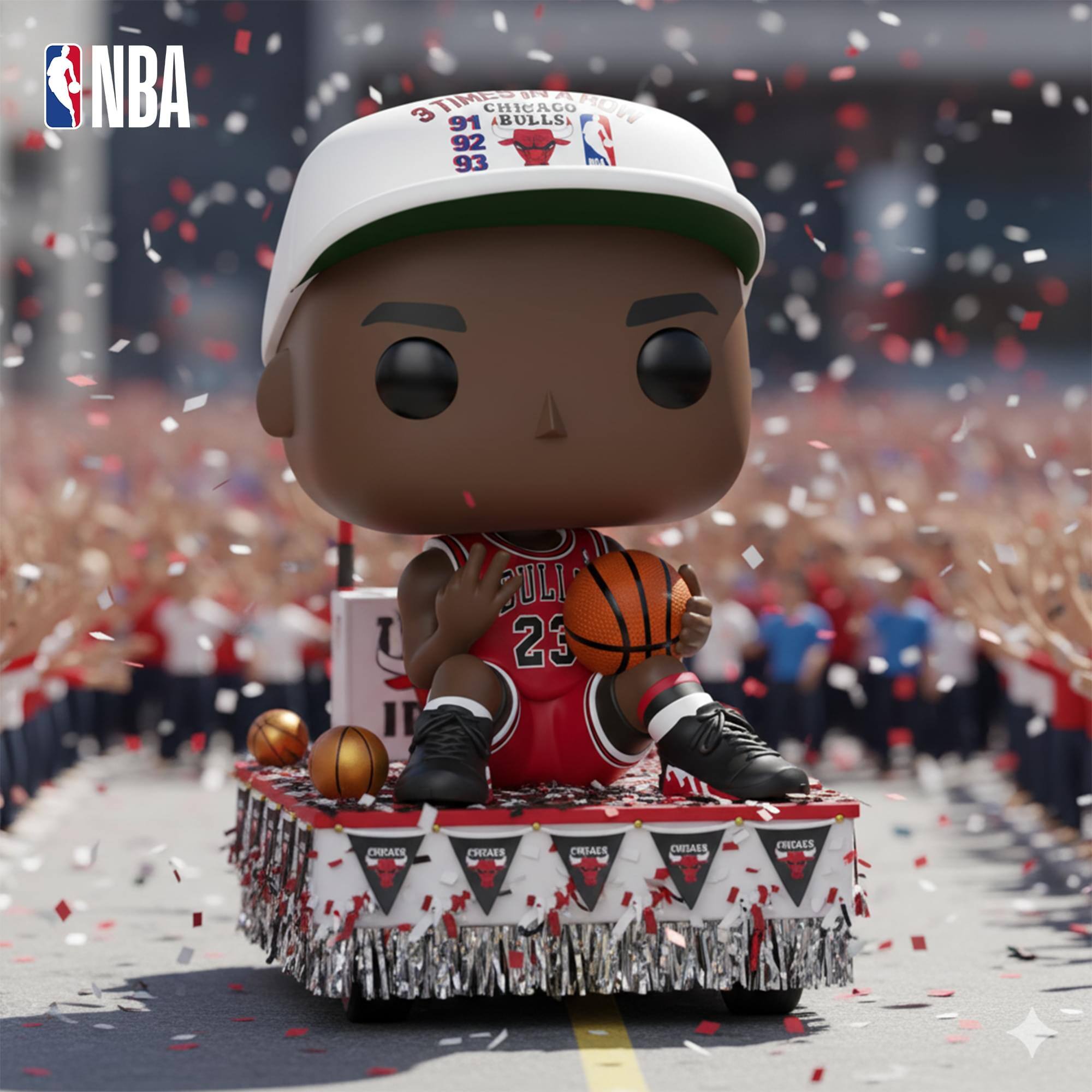 Funko Michael Jordan 3 Times in a Row Multi Colored FU90538 - Best Buy
