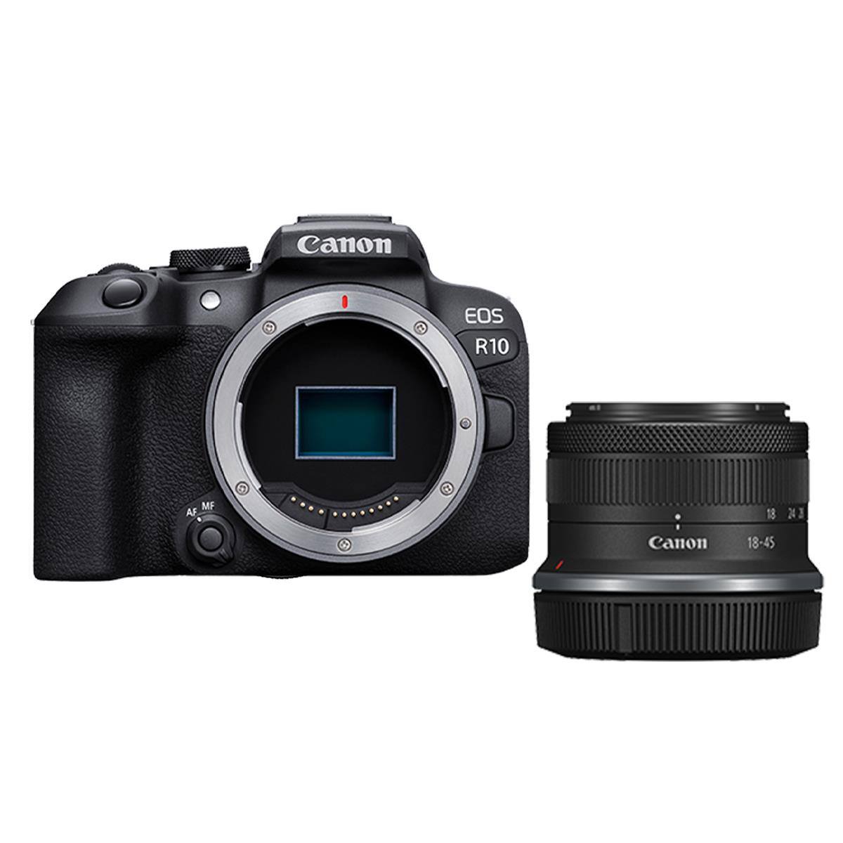 Canon EOS R10 MF AF Canon 18-45