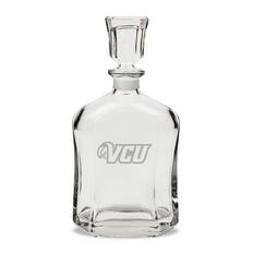 Front. Jardine - VCU Rams 23.75oz. Crystal Whisky Decanter - Multicolor.